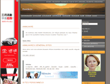 Tablet Screenshot of annuaire.exoteric.fr